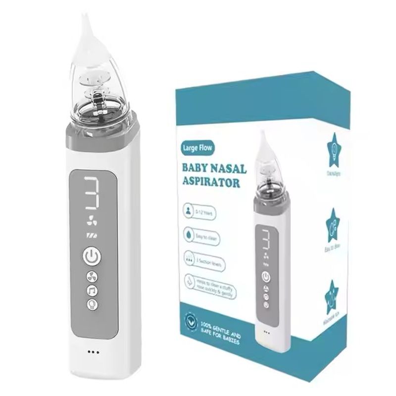 GENERICO - Aspirador Nasal Bebe Saca Mocos Eléctrico Con Estuche