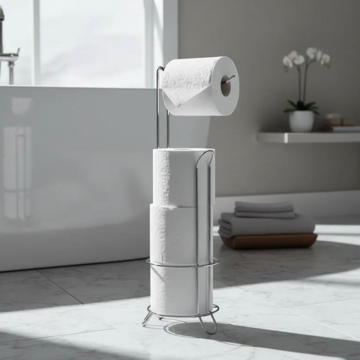 PRO OUTDOOR - Porta Papel Pedestal