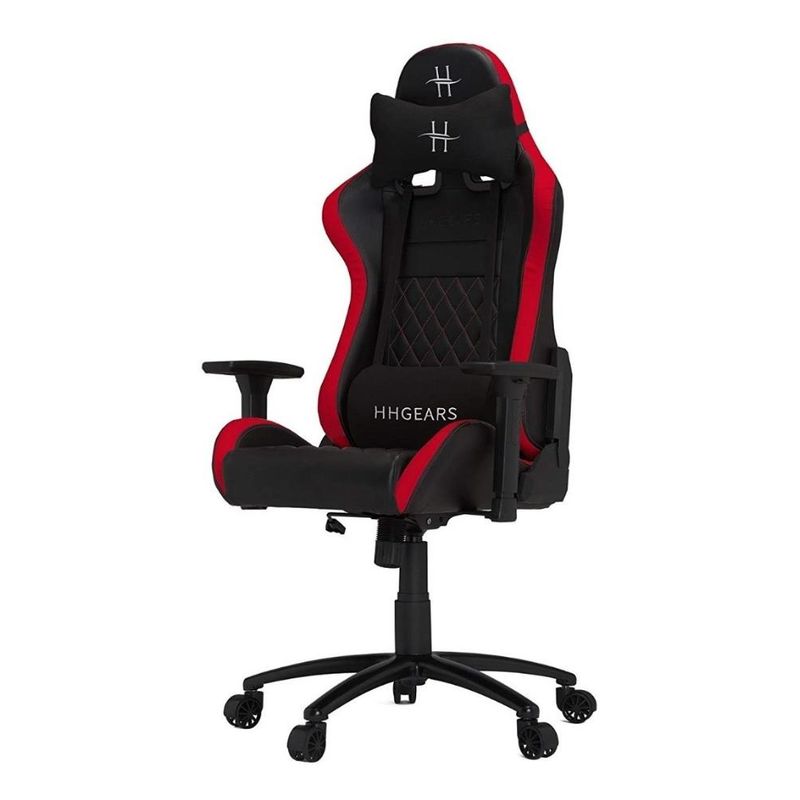 HHGEARS - Silla Gamer Hhgear Xl500br Blackred - Negro