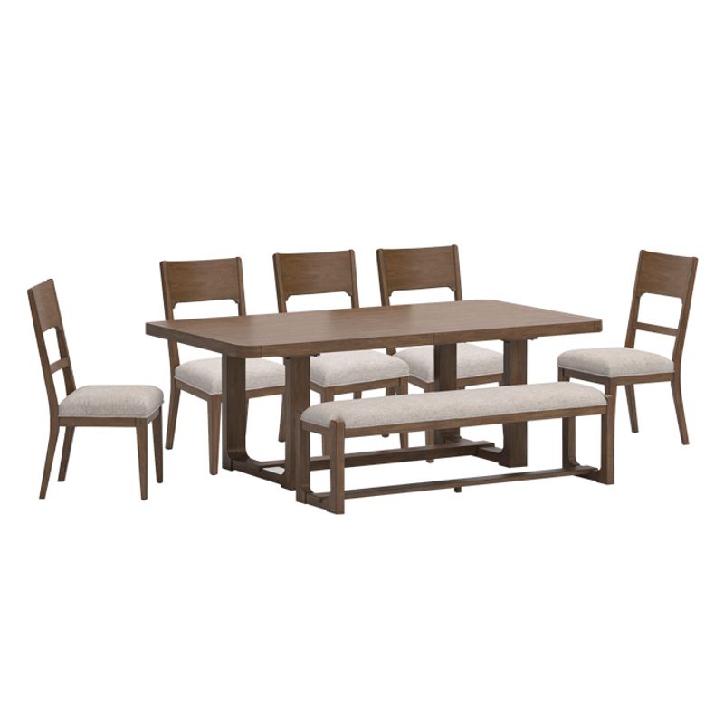 MSA MUEBLES SANTA ANA - Juego de Comedor 8 Puestos Charlotte.