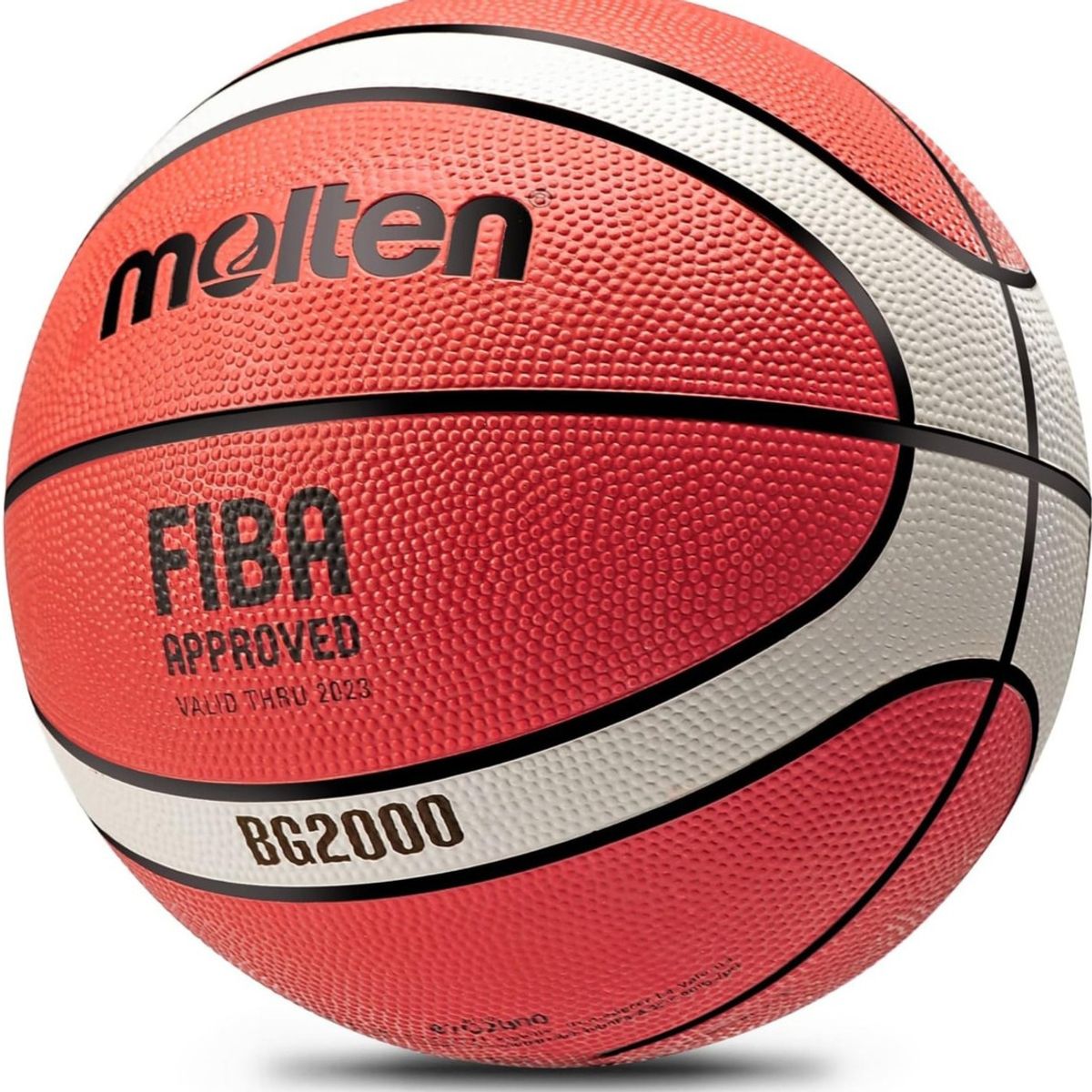 MOLTEN - Balon Pelota Basquetbol N7 Basketball Molten Bg2000 Outdoor