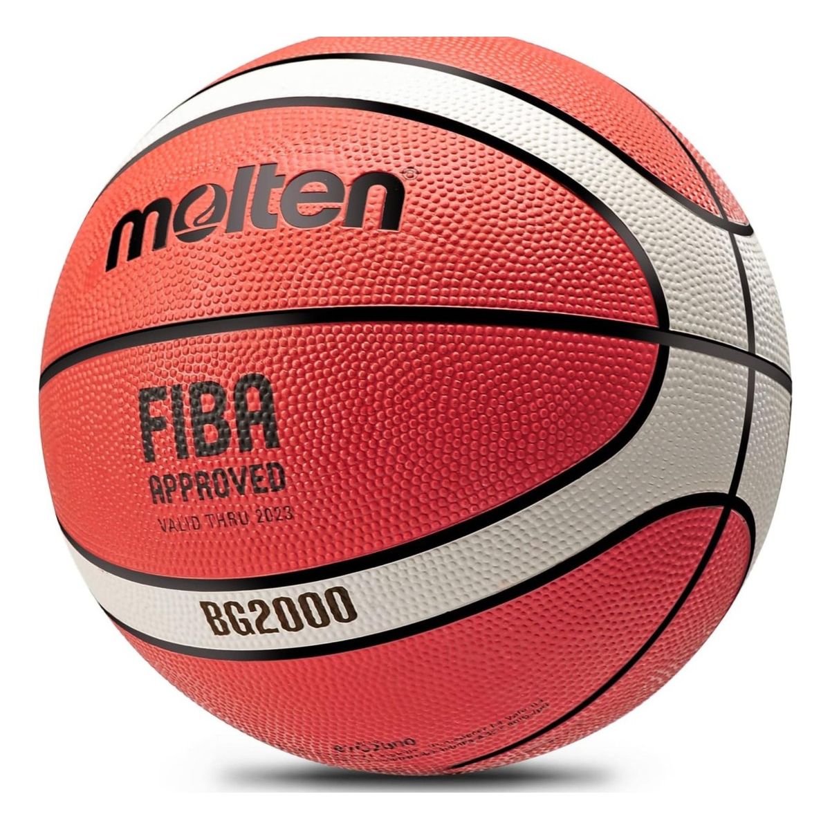 MOLTEN - Balon Pelota Basquetbol N7 Basketball Molten Bg2000 Outdoor