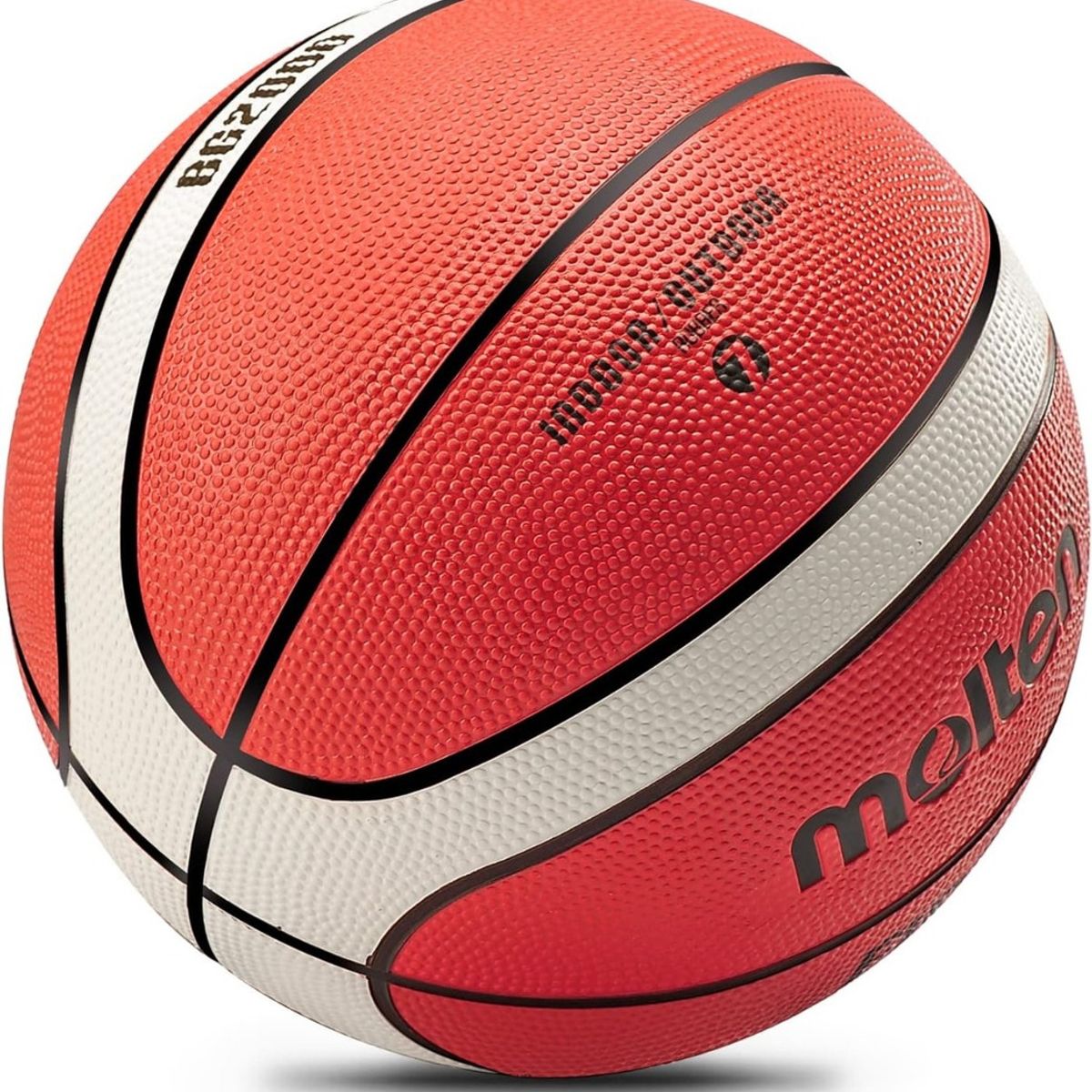 MOLTEN - Balon Pelota Basquetbol N7 Basketball Molten Bg2000 Outdoor