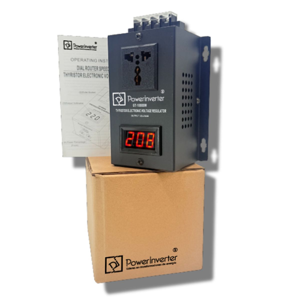GENERICO - Regulador De Velocidad - Voltaje Ac 220v 10000w.