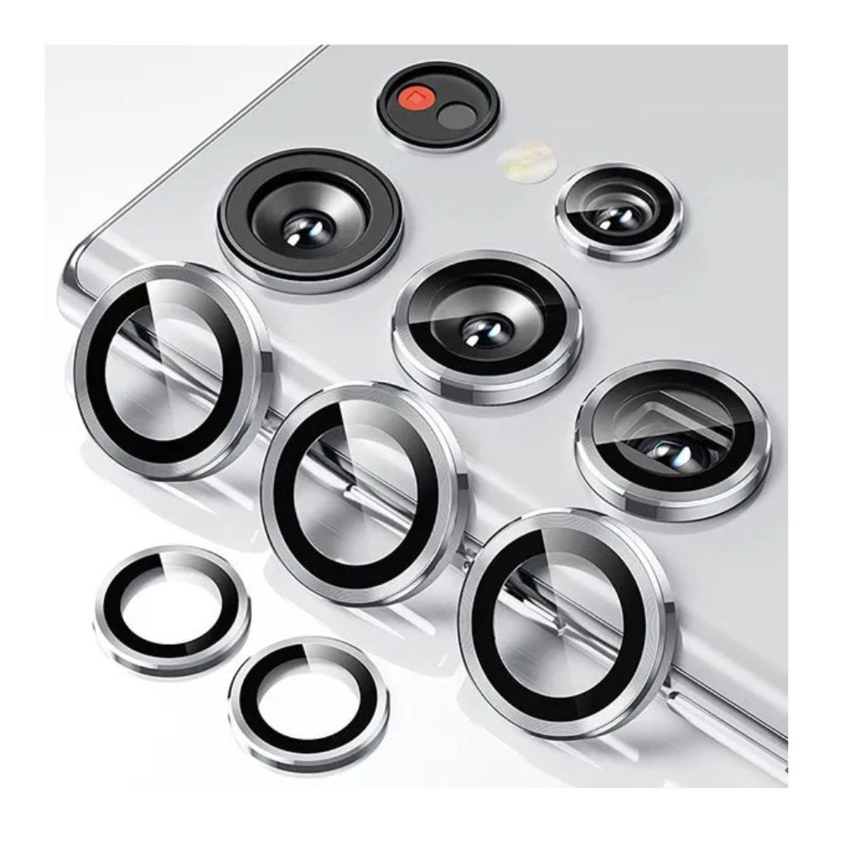 GENERICO - Vidrios Protector De Camara Para Samsung S22 Ultra Lens Sun