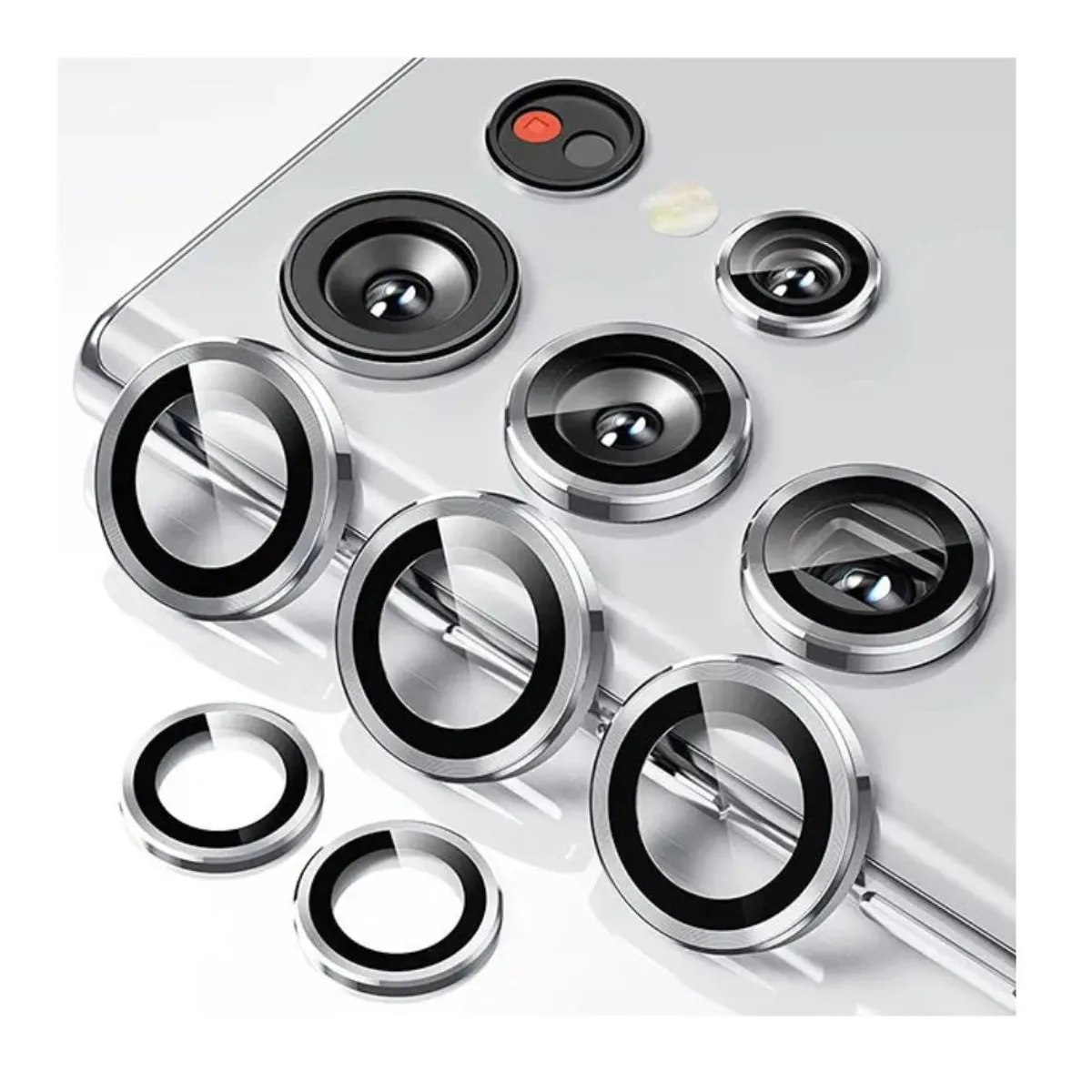 GENERICO - Vidrios Protector De Camara Para Samsung S22 Ultra Lens Sun