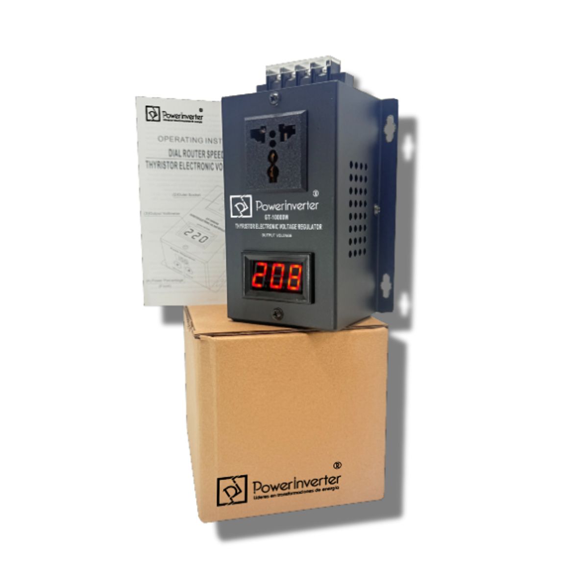 GENERICO - Regulador Voltaje - velocidad Control- Ac 220v 10000watt