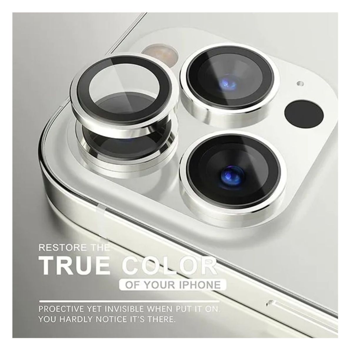 GENERICO - Vidrios Protectores Camara Para iPhone 14 Pro Max Len Sun
