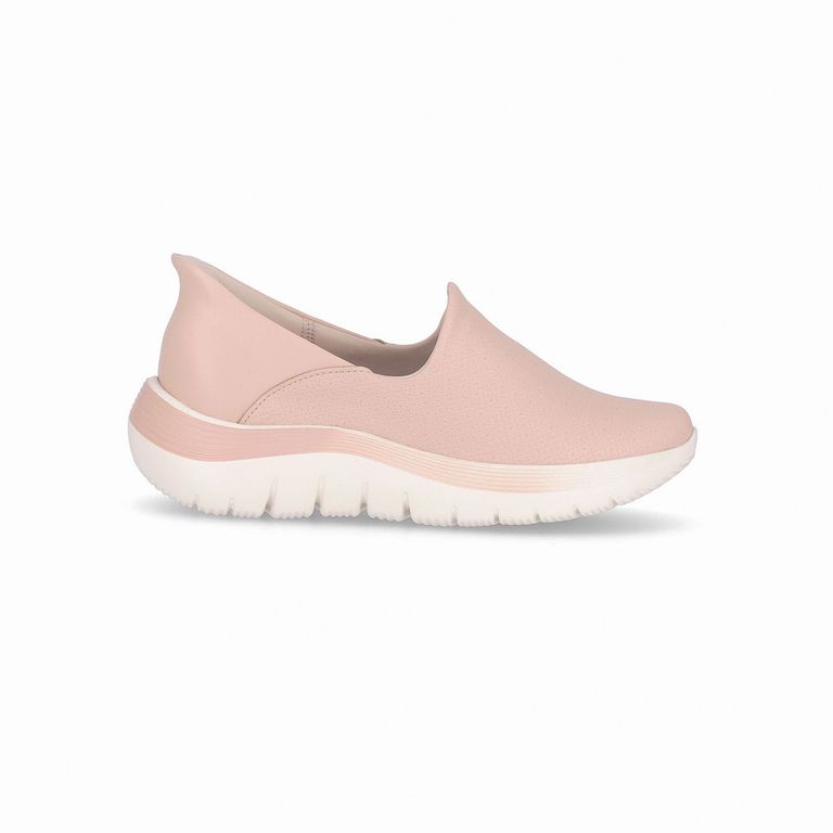 Zapatilla Urbana Mujer Rosa Slip Fit 826