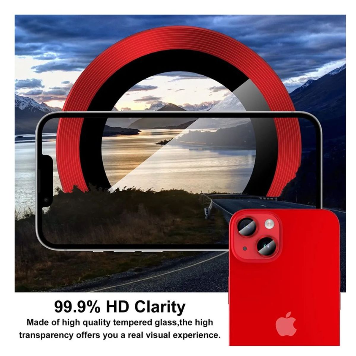 GENERICO - Vidrios Protectores Camara Para iPhone 14 / 14 Plus Len Sun.