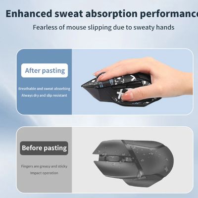 Imagen 2 del producto Mouse Gamer Basilisk V3 y Pegatincas antideslizantes -Negro