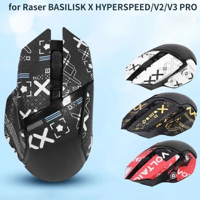 Imagen 2 del producto Mouse Gamer Basilisk V3 y Pegatincas antideslizantes -Morado