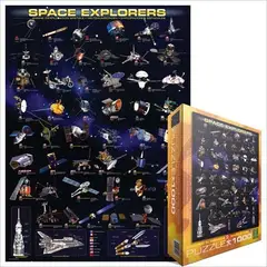 EUROGRAPHICS - 6000-2001 SPACE EXPLORERS PUZZLE 1000 PIEZAS