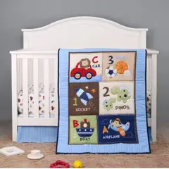 LA PEQUETERIA - Set Ropa de cuna 5 piezas