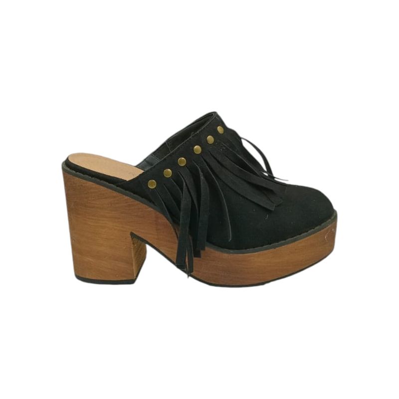 HERIEL - Zapato Negro Plataforma Mujer