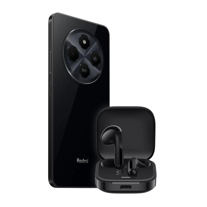 XIAOMI - Redmi 14C 4GB 128GB + Audífonos Redmi Buds 6 Active Negro