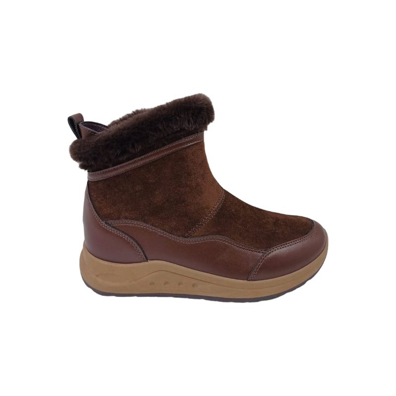 HERIEL - Bota Café Chiporro Mujer.