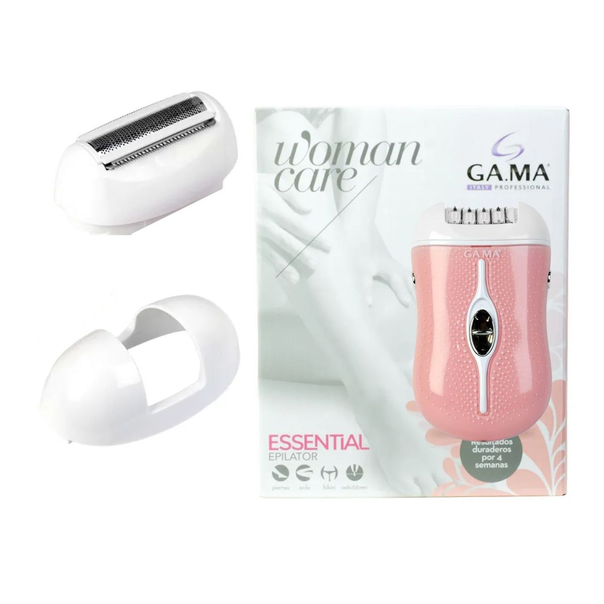 GAMA - Depiladora De Pinzas Gama Essential Apta Para Todo El Cuerpo 4 Semanas