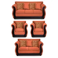 ADONIS LEUDH - Living 3+2+1+1 Caburgua Tela Lisa Naranjo