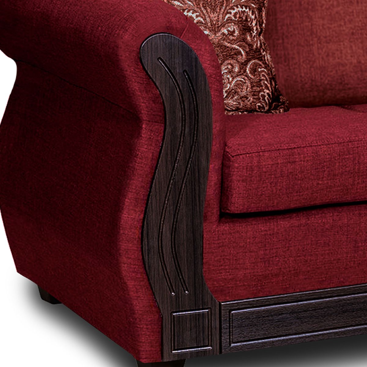 ADONIS LEUDH - Living 3+2+1+1 Caburgua Tela Lisa Burdeo