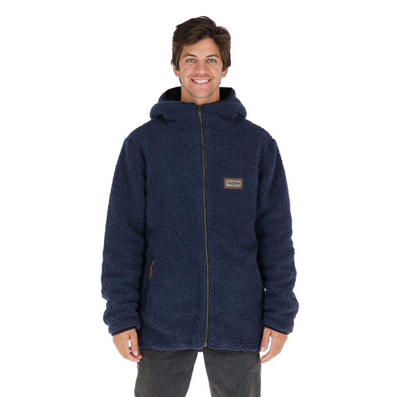 BUFFALO CHILE - Chaqueta Chiporro Hombre Azul Marino Buffalo