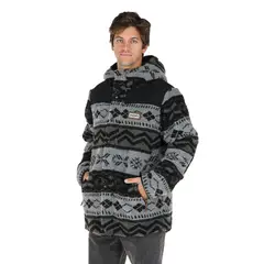BUFFALO CHILE - Chaqueta Reversible Chipodos Print Hombre Gris Buffalo.
