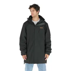 BUFFALO CHILE - Parka Impermeable Reversible Camaleon Hombre Negro Buffalo