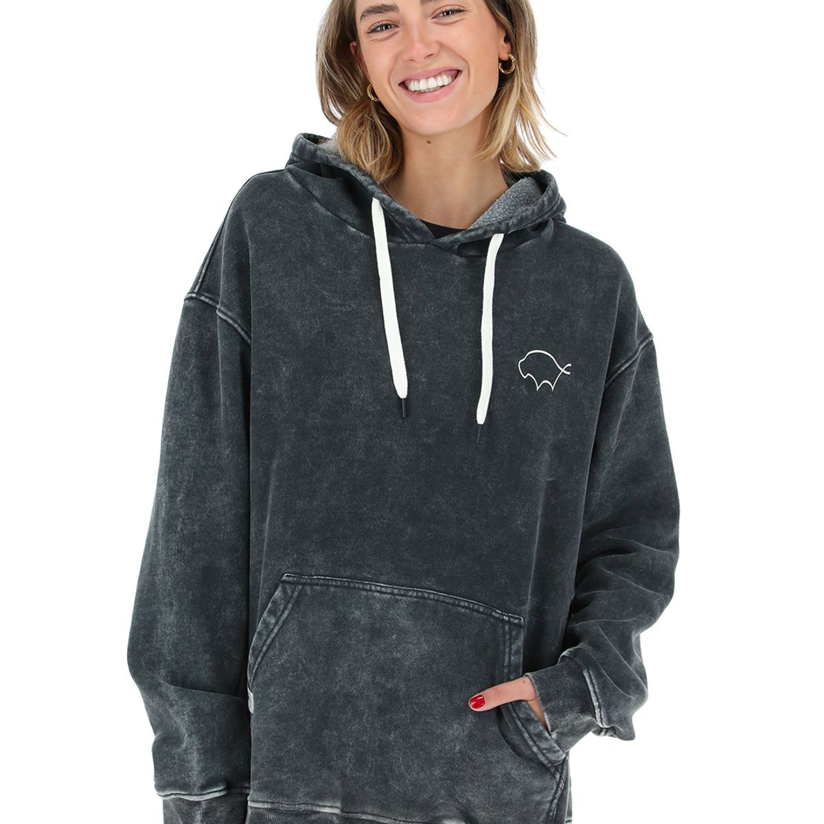 BUFFALO CHILE - Poleron Canguru Mujer Buffalo