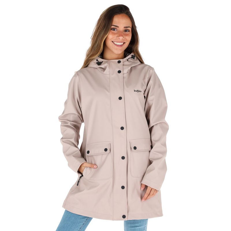 BUFFALO CHILE - Impermeable Raincoat Mujer Rosado Buffalo