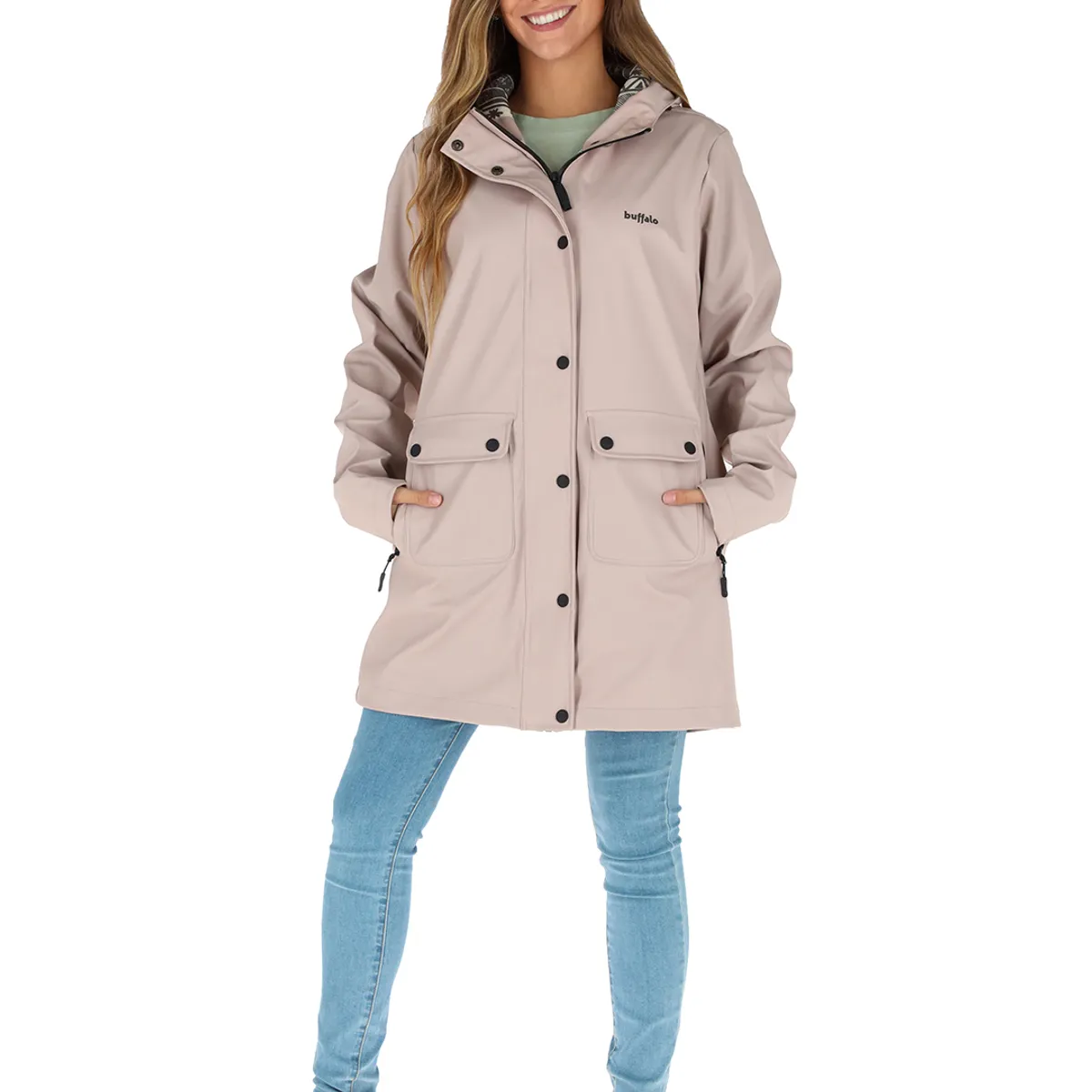 BUFFALO CHILE - Impermeable Raincoat Mujer Buffalo