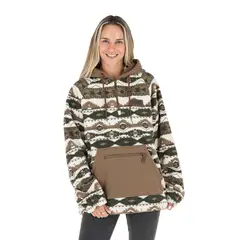 BUFFALO CHILE - Poleron Yagana Mujer Cafe Buffalo