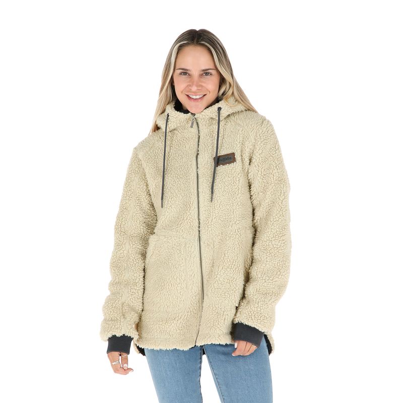 BUFFALO CHILE - Chaqueta Lemu Mujer Crudo Buffalo.