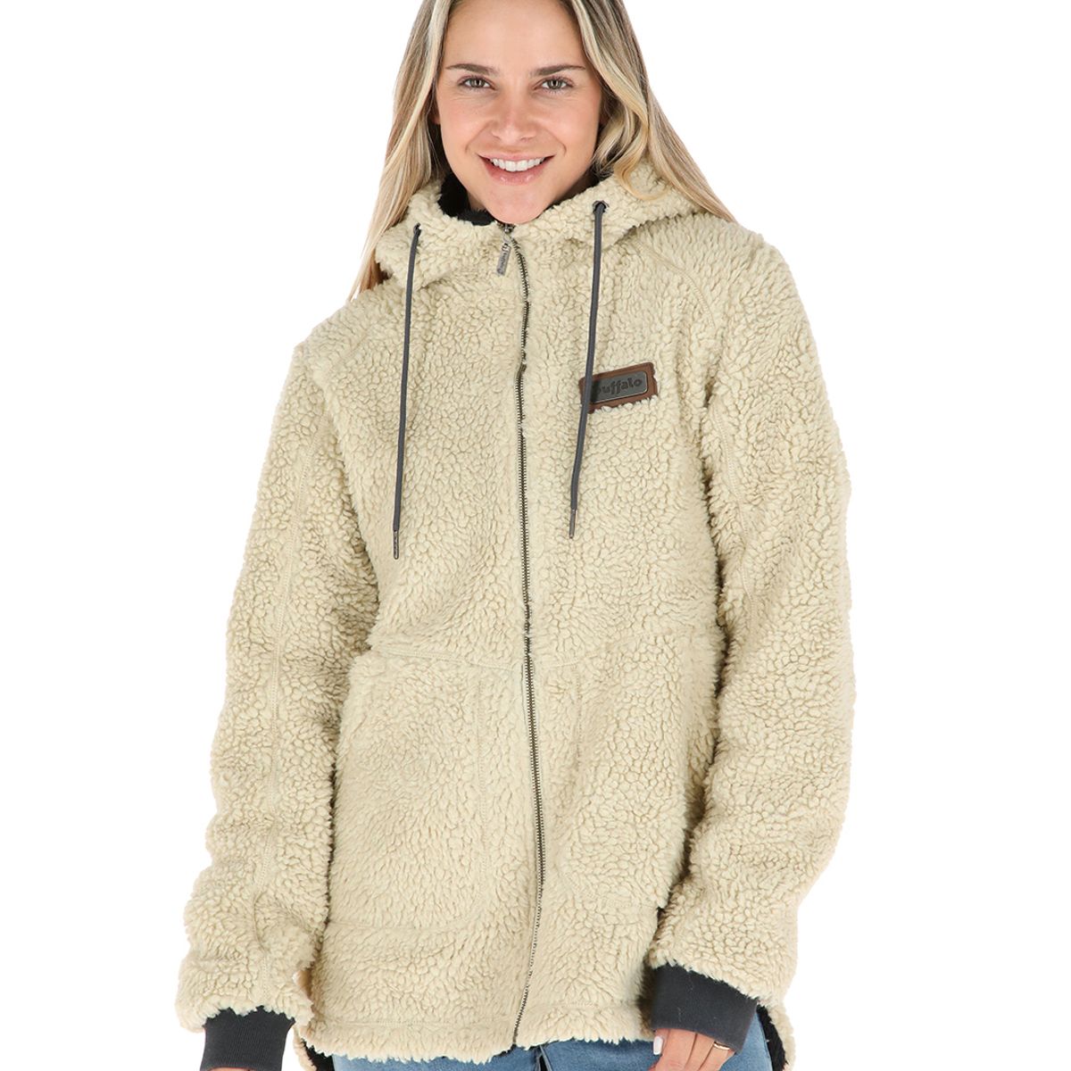 BUFFALO CHILE - Chaqueta Lemu Mujer Crudo Buffalo.