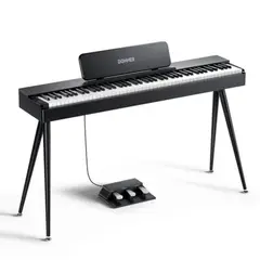 GENERICO - Piano Digital Donner 88 Teclas Contrapesadas Made in Mexico