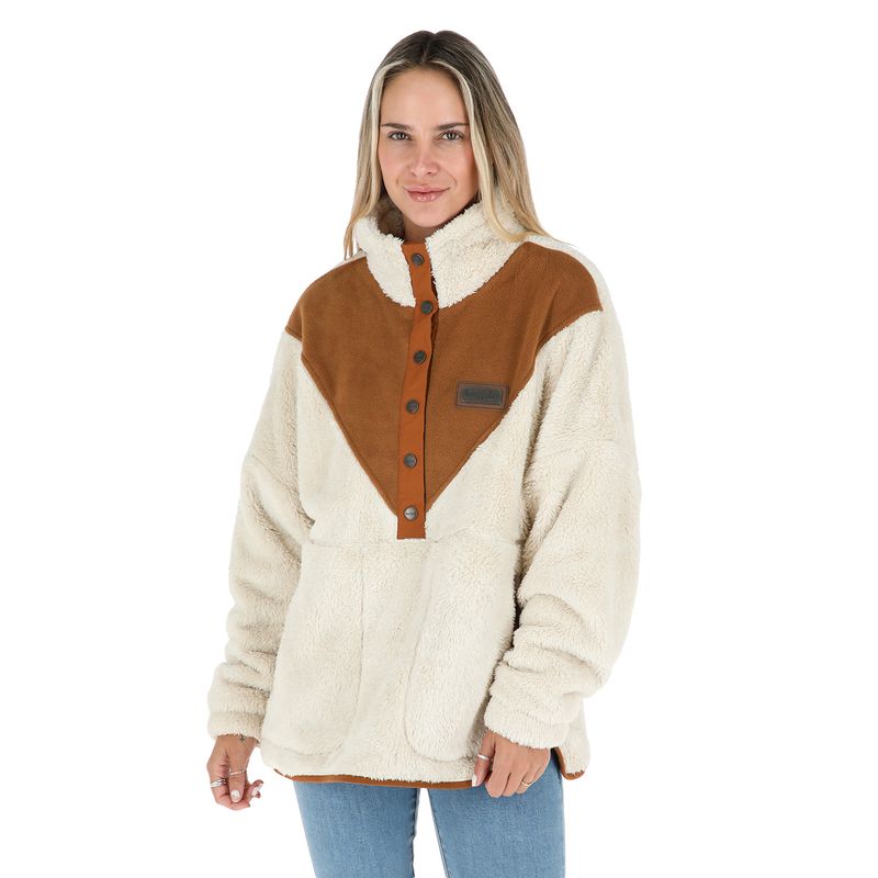 BUFFALO CHILE - Chaqueta Matu Mujer Beige Buffalo.