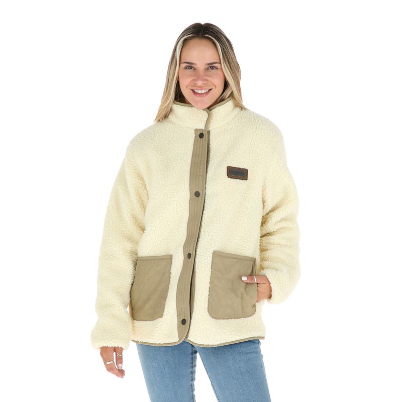 BUFFALO CHILE - Chaqueta Peti Mujer Crudo Buffalo