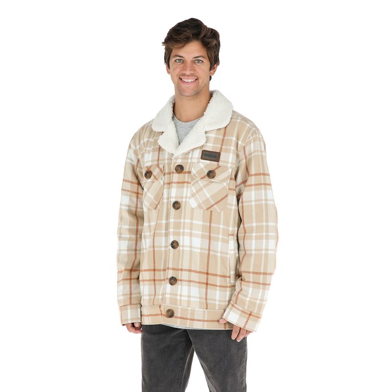 BUFFALO CHILE - Chaqueta Lafken Hombre Cafe Buffalo
