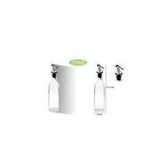 GENERICO - BOTELLA DE VIDRIO PARA ACEITE 250ML