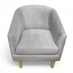 MBC - Poltrona Murcia - Felpa Gris