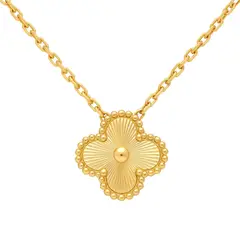GENERICO - Ambar Joyas - Cadena Clover Laser - Baño 18k