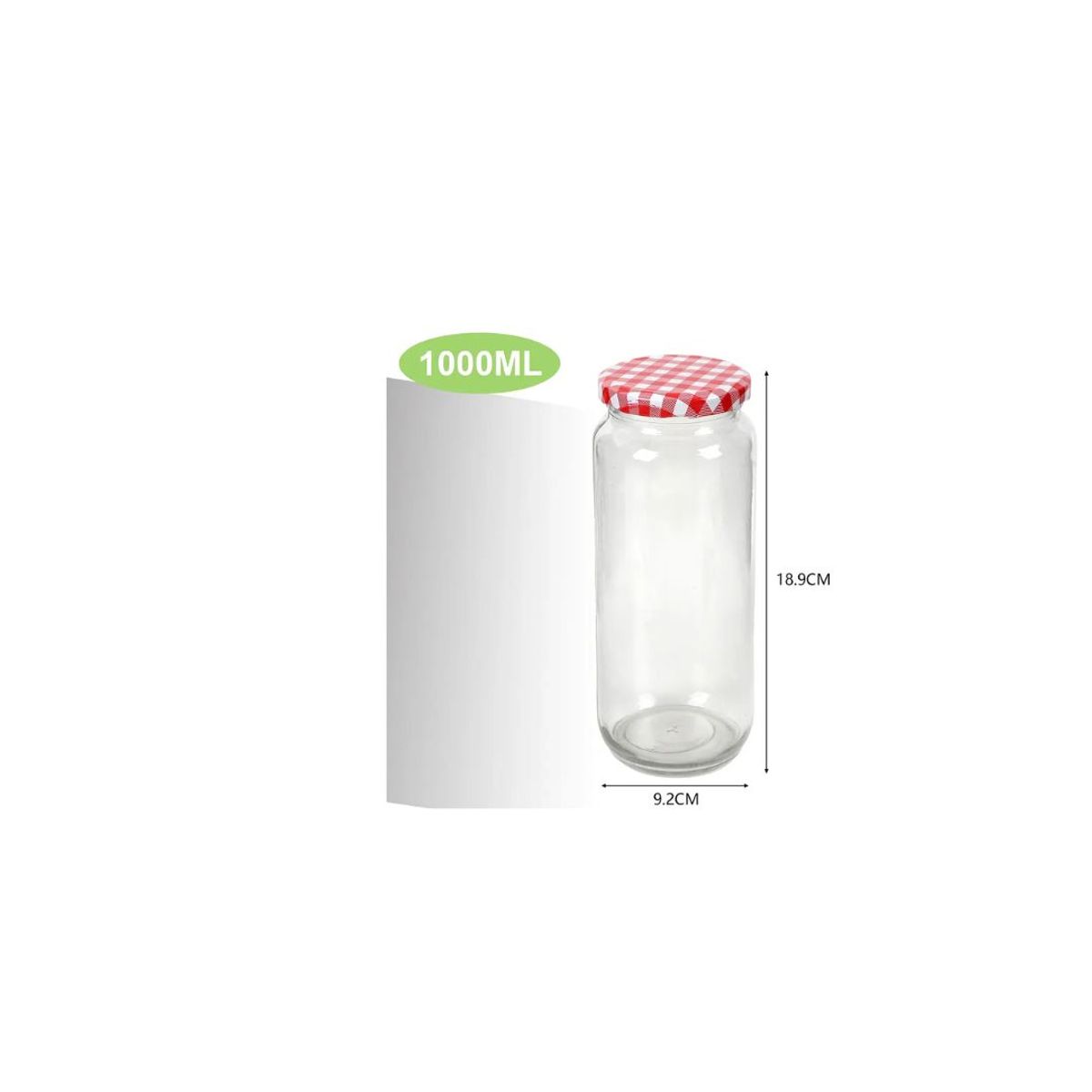 GENERICO - FRASCO DE VIDRIO 1000ML