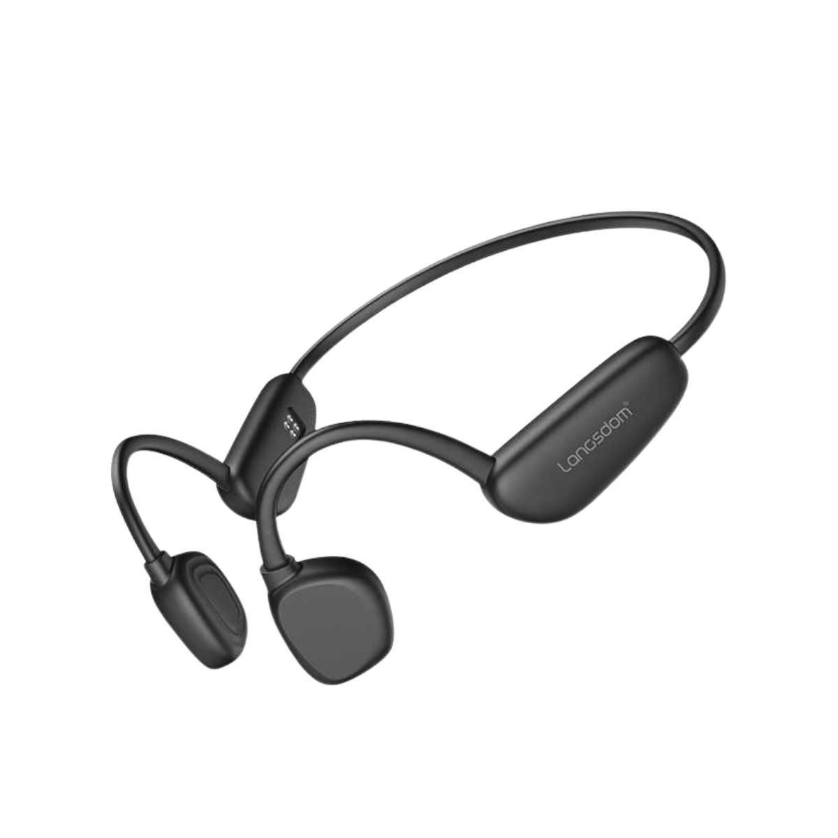 LANGSDOM - Audifonos Deportivos Conducción Ósea IPX6 10h Langsdom BE12 Negro
