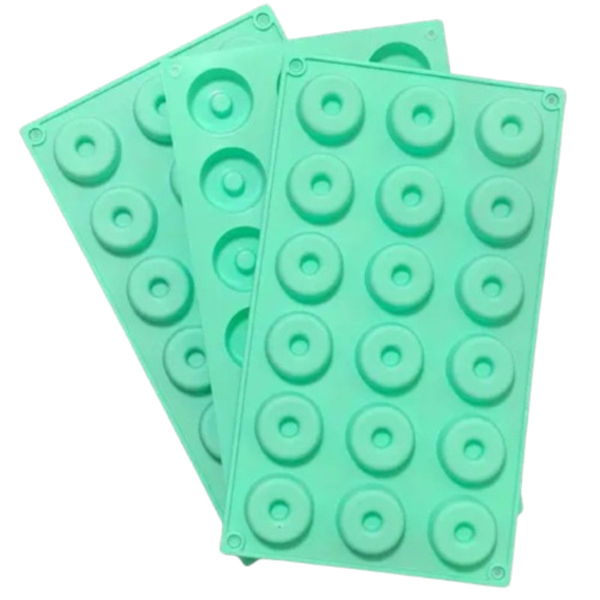 GENERICO - Moldes 18 Espacios Mini Donas