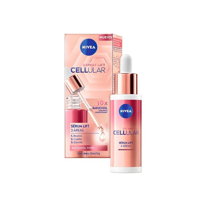 NIVEA - Serum Lift 3 Areas Bakuchiol Puro 30ml Nivea Cellular