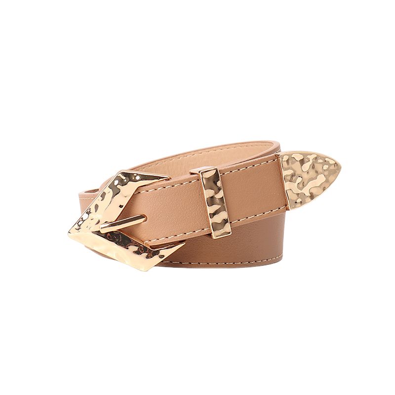 BLWOENS - Cinturón Mujer - Beige.-