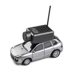 GENERICO - Mini Auto con camara RC escala 1: 64 color Gris