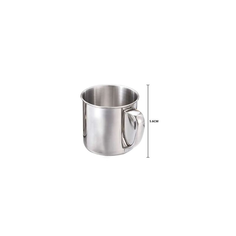 GENERICO - TAZA DE ACERO INOXIDABLE 200ML