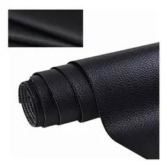 GENERICO - Parche Reparación Autoadhesivo De Negro 50x137cm Cuero