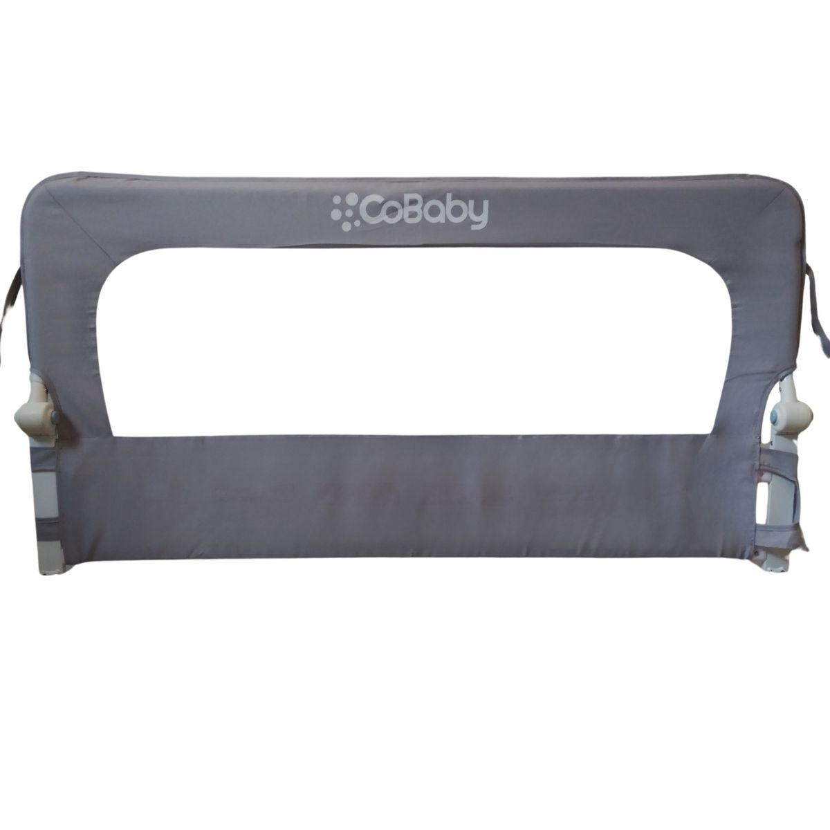 COBABY - Baranda abatible para cama gris 150x60 CoBaby