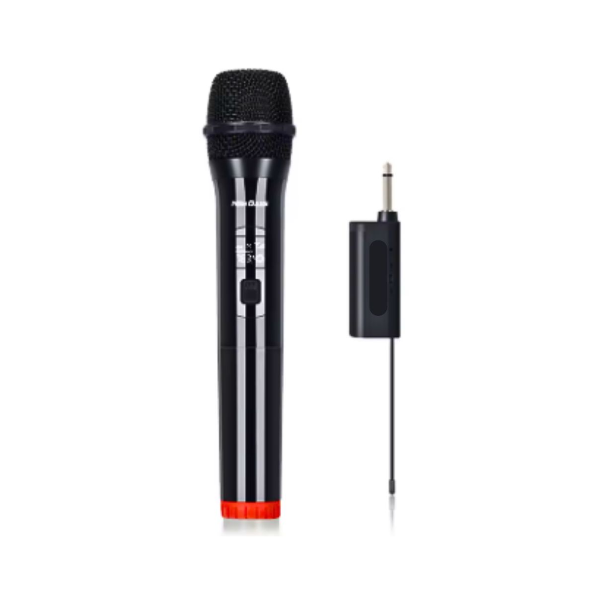 GENERICO - Microfono Inalambrico 30 Metros De Alcance Karaoke Negro